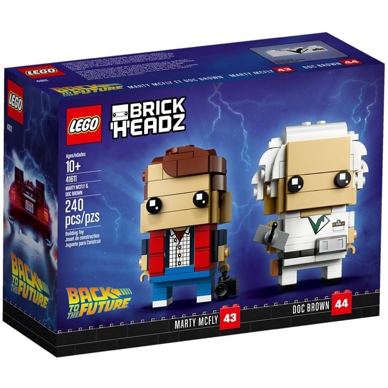 LEGO Brickheadz 41611 เลโก้ Marty McFly & Doc Brown