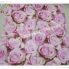 กระดาษแนปกิ้น , ลายดอกกุหลาบ, ลายดอกกุหลาบสีชมพู, ลายเต็มผืน