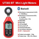 UNI-T UT383BT Mini Light Meter