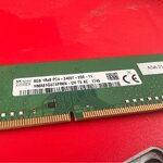 ram 8GB UDIMM DDR4 ECC 1Rx8 PC4-2400T-ED2-11 ECC แรมมือสองพร้อมใช้งาน