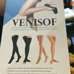 ถุงน่องรัดเส้นเลือดขอดแบบเหนือเข่า แรงรัด class 1 (15-20 mmhg) ปลายเท้าปิด