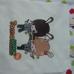 กระเป่าผ้าดิบขนาด 14*15 นิ้ว ลาย tomokaew