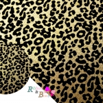 แผ่นกลิตเตอร์ทำโบว์ ลายเสือ ขนาด A4