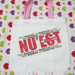 ถุงผ้าแคนวาส สายสีชมพู