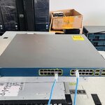 cisco 3560G 24port Gigabits layer3 สวิทมือสองพร้อมใช้งาน