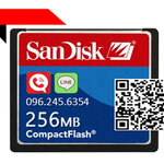 [ขาย จำหน่าย ราคา] SANDISK CF CARD 256MB 25X (Compact Flash Card)