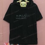 เสื้อฮู้ดคอตตอนผ้ายืด หูแมวสีขาว เสื้อรุ่น สวนปทุม