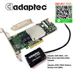 ADAPTEC 8805, ASR-8805, 2277500-R, PCI-E 3.0, x8,12G SAS,SATA,RAID Controller