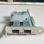 การ์ด Fiber SFP 10G Intel 49Y7962 X520-DA2 Dual Port แบบขาสั้นมือสองพร้อมใช้งาน