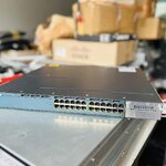 Switch Cisco 3560X-24P-S Gigabit PoE สวิทซิสโก้มือสองพร้อมใช้งาน