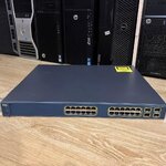 Cisco 3560G 24port gigabit layer3 สวิทมือสองพร้อมใช้งาน