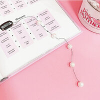 แบบที่ 8 กิ๊บมุกสีขาว