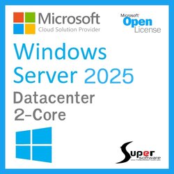 Windows Server 2025 Datacenter - 2 Core (Perpetual on CSP)