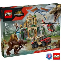 เลโก้ LEGO Jurassic World 76976 Spinosaurus & Quetzalcoatlus Air Mission