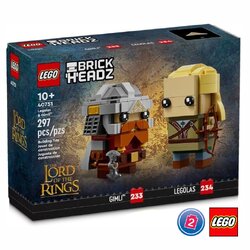 เลโก้ LEGO BrickHeadz 40751 Legolas & Gimli