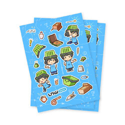 [Pre-Order] สติ๊กเกอร์แผ่น LnwShop