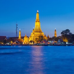 วอลเปเปอร์ภาพพิมพ์ ภาพวิววัดอรุณ ARN_0012