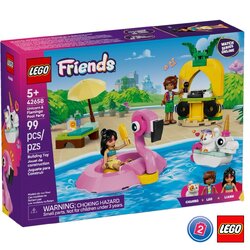 เลโก้ LEGO Friends 42658 Unicorn & Flamingo Pool Party