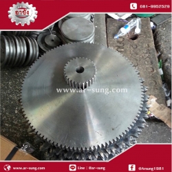 SK020 เฟืองขบ M2.5x108T รู3/4"+เฟืองขบ M2.5x28T รู3/4