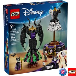 เลโก้ LEGO Disney 43262 Maleficent's and Cruella De Vil's Dresses
