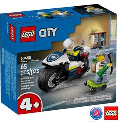 เลโก้ LEGO City 60455 Police Motorcycle Chase