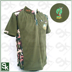 โปโล เขียวขี้ม้า ข้างลายพราง /อุทยาน(ผ้ากีฬา)