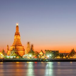 วอลเปเปอร์ภาพพิมพ์ ภาพวิววัดอรุณ ARN_0005