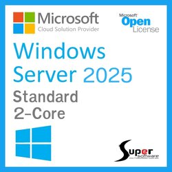 Windows Server 2025 Standard - 2 Core (Perpetual on CSP)