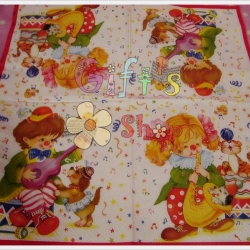 กระดาษแนปกิ้นยุโรป, ลายโจ๊กเกอร์, ลายตัวตลกเล่นดนตรี, ลายผู้หญิง, ลายผู้ชาย, ลายคน, ลายเด็กผู้หญิง, ลายเด็กผู้ชาย