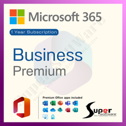 Microsoft 365 Business Premium - 1 Year Subscription