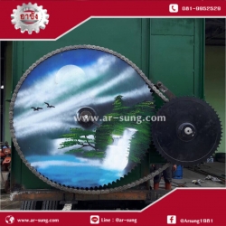 เฟืองขั้นเทพ 120x100TA เส้นผศก. 1.20 เมตร