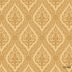 วอลเปเปอร์ลายไทย เทพพนม ทอง LT-043