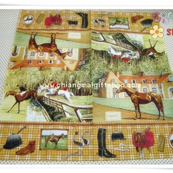 กระดาษแนปกิ้นยุโรป, ลายม้า, ลายคันทรี, ลายสนามหญ้า, ลายจ๊อคกี้