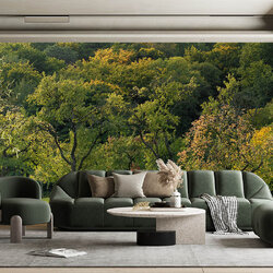 วอลเปเปอร์ภาพวิวป่าไม้-ต้นไม้ TRE-016