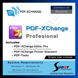 PDF-XChange Pro - Perpetual License