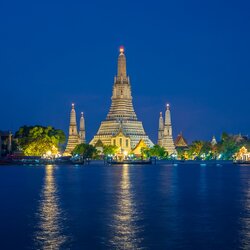 วอลเปเปอร์ภาพพิมพ์ ภาพวิววัดอรุณ ARN_0003