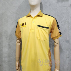 โปโลสีเหลือง-ข้างเหลืองเข้ม แขนลายพราง /อุทยานฯ (ผ้ากีฬา)