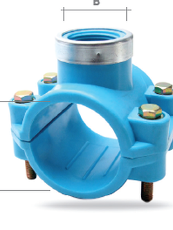 SUPER PVC SINGLE แคลมป์รัดแยกพีวีซี (ออกด้านเดียว)