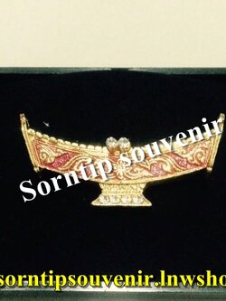 เข็มกลัดลายเครื่องดนตรีไทย (ระนาด)