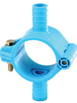 PVC AGRI DOUBLE แคลมป์รัดแยกเกษตร พีวีซี (ออกสองด้าน)