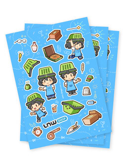 [Pre-Order] สติ๊กเกอร์แผ่น LnwShop