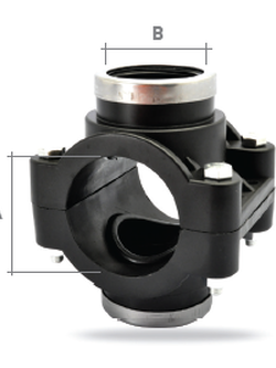 PRO DOUBLE 367 แคลมป์รัดแยก (ออกสองด้าน)