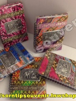 สมุดโน๊ตช้างขนาดกลาง