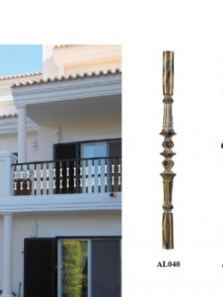 ราวกันตก ราวบันไดจากอัลลอย8