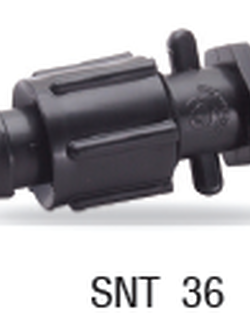 SNT 36 ข้อต่อเทปนํ้าพุ่ง เกลียวนอก ขนาด 3/4"