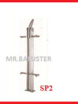 เสาบันไดสแตนเลส เกรด304 รหัส SP2