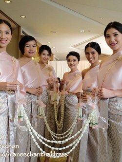 ชุดไทยเพื่อนเจ้าสาว (เช่า)