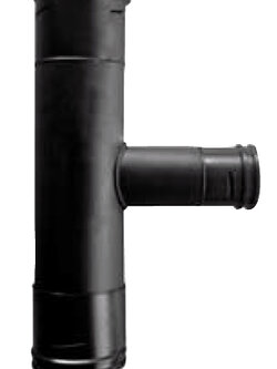 สามทางลด Reducing Tee ขนาด 100 x 65 x 100 mm.