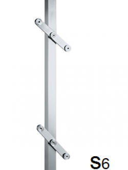 เสาบันไดสแตนเลส เกรด304 รหัส S6