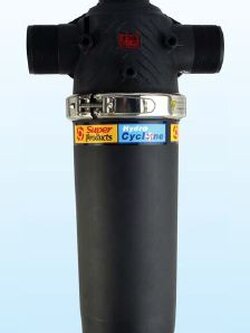 SPD กรองน้ำ ชนิดแผ่นดิสก์ พร้อมใบพัดเทอร์โบไล่ตะกอน 3"